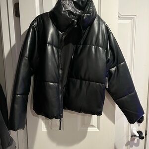 Women's Black Puffer Jacket